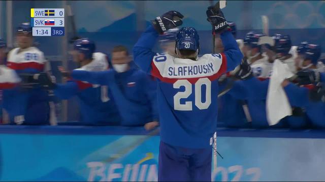 Hockey, petite finale messieurs, SWE – SVK (0-4) : les Slovaques en bronze !