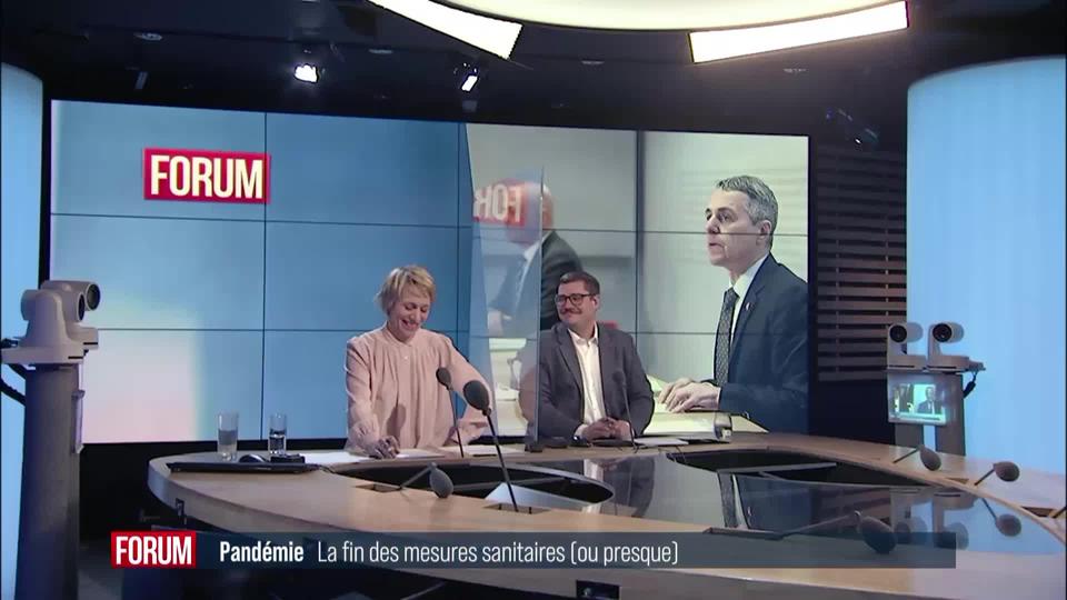 Fin des mesures sanitaires: interview de Laurent Kurth