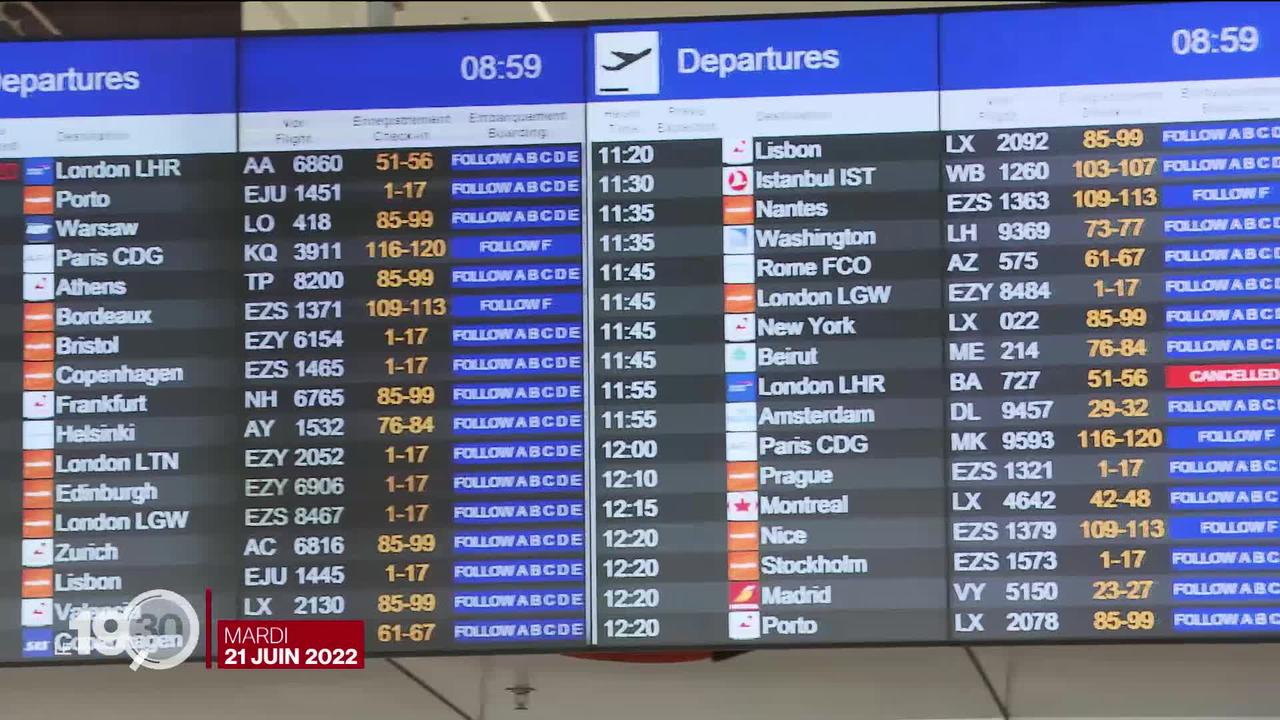 Entre pénurie de personnel et annulations de vols, l'aéroport de Genève se prépare à un été difficile