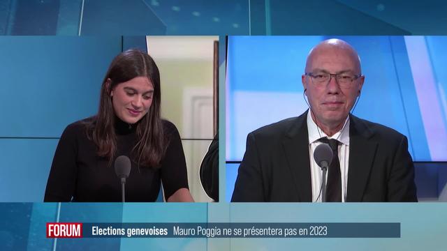 Quelle stratégie pour le MCG après l’annonce de Mauro Poggia? Interview de François Baertschi