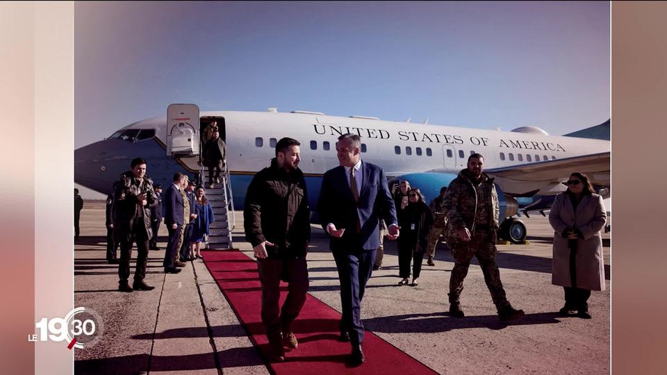 Le président ukrainien Volodymyr Zelensky vient d'arriver à Washington pour sceller son alliance avec son homologue américain Joe Biden