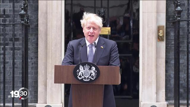 Le Premier ministre britannique Boris Johnson se résigne face aux scandales et quitte la tête du Parti conservateur