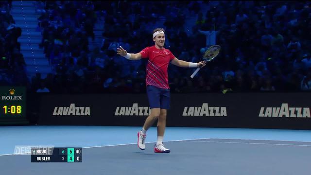 Tennis, ATP Finals, 1-2 finale: N.Djokovic (SRB) et C.Ruud (NOR) s'affronteront en finale