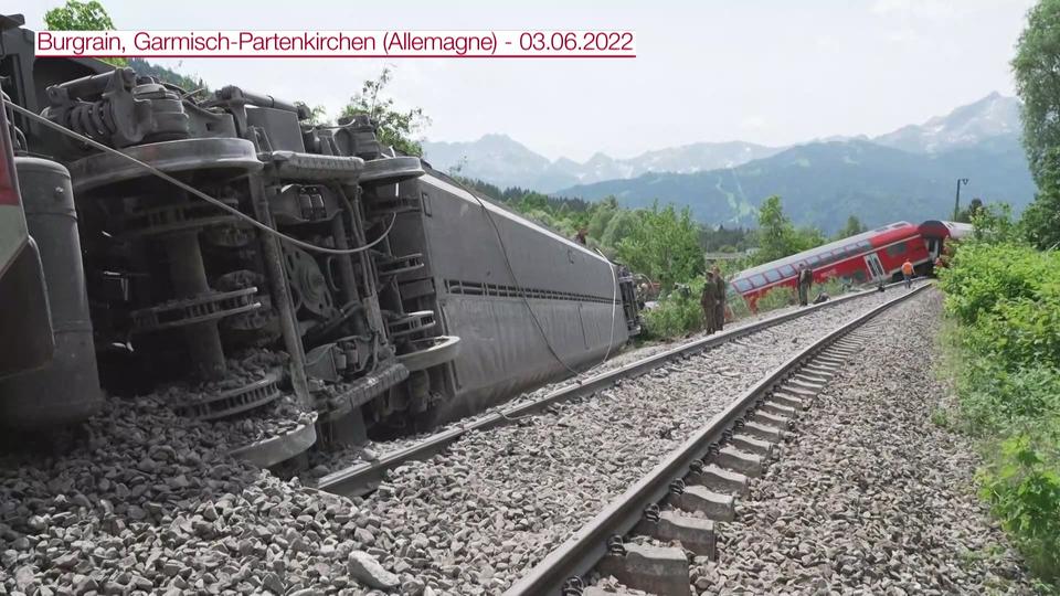 Accident de train meurtrier près de Garmisch-Partenkirchen, en Allemagne