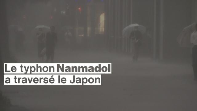 Typhon Nanmadol Japon