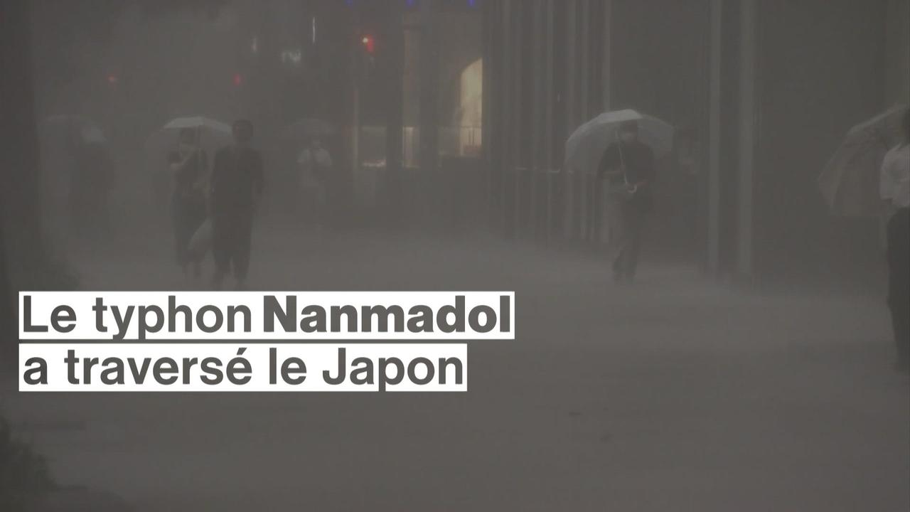 Typhon Nanmadol Japon