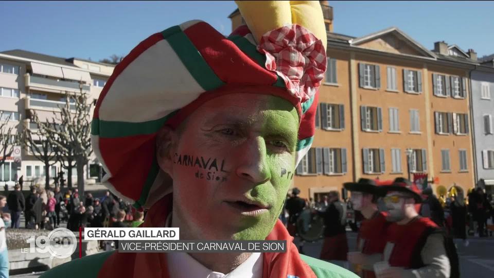 Les carnavals battent leur plein en Suisse romande. À Sion, des dizaines de milliers de personnes ont suivi le cortège.