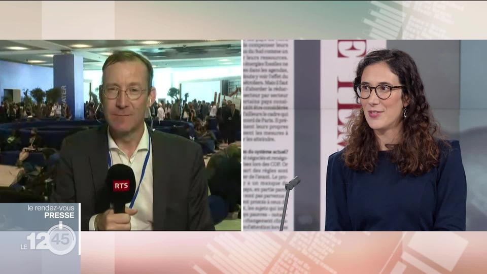 Rendez-vous de la presse: COP27, l'heure du bilan