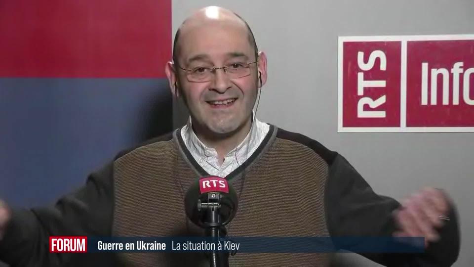 Guerre en Ukraine, la situation à Kiev: interview d’Eric Aunoble