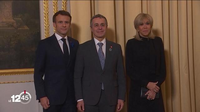La rencontre entre Ignazio Cassis et Emmanuel Macron revitalise les relations diplomatiques entre la Suisse et la France