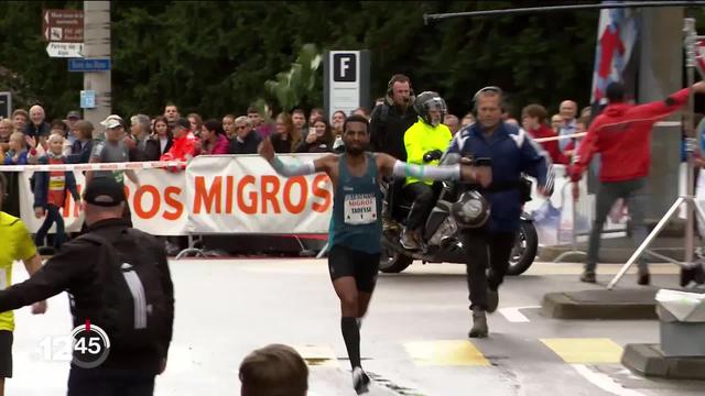 Athlétisme, Morat-Fribourg (SUI) 17,10 km:  Tadesse Abraham (SUI) remporte pour la troisième fois la course en 52'50