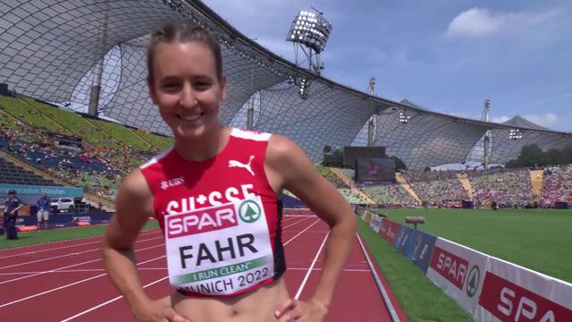 Athlétisme, 400m haies, 1-2 finales: Annina Fahr (SUI) éliminée