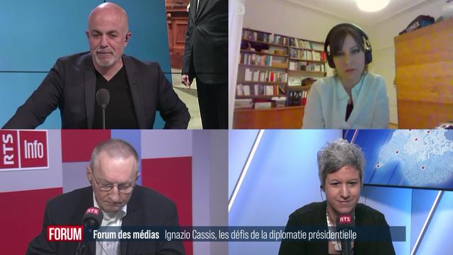 Forum des médias - Les défis de la diplomatie présidentielle pour Ignazio Cassis