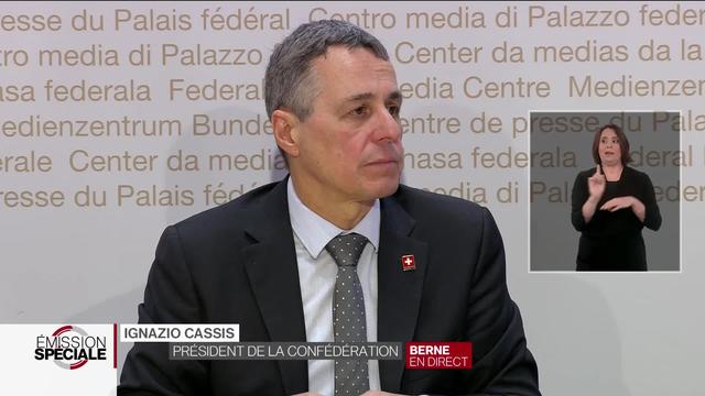 Ignazio Cassis revient sur le rôle de la task force Covid