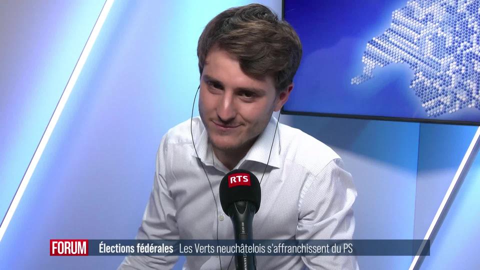 Le PS neuchâtelois veut récupérer son siège au Conseil des Etats, pris par la verte Céline Vara: Interview de Romain Dubois