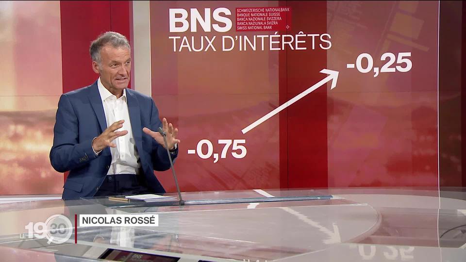 Nicolas Rossé analyse la parité entre le franc suisse et l'euro