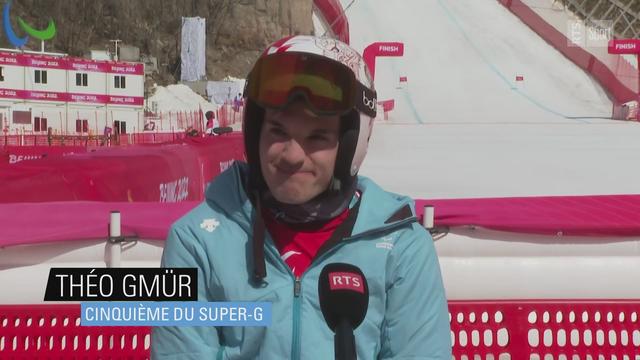 Paralympiques - Super-G: 'Je me réjouis de me reposer un peu'' (Théo Gmür)