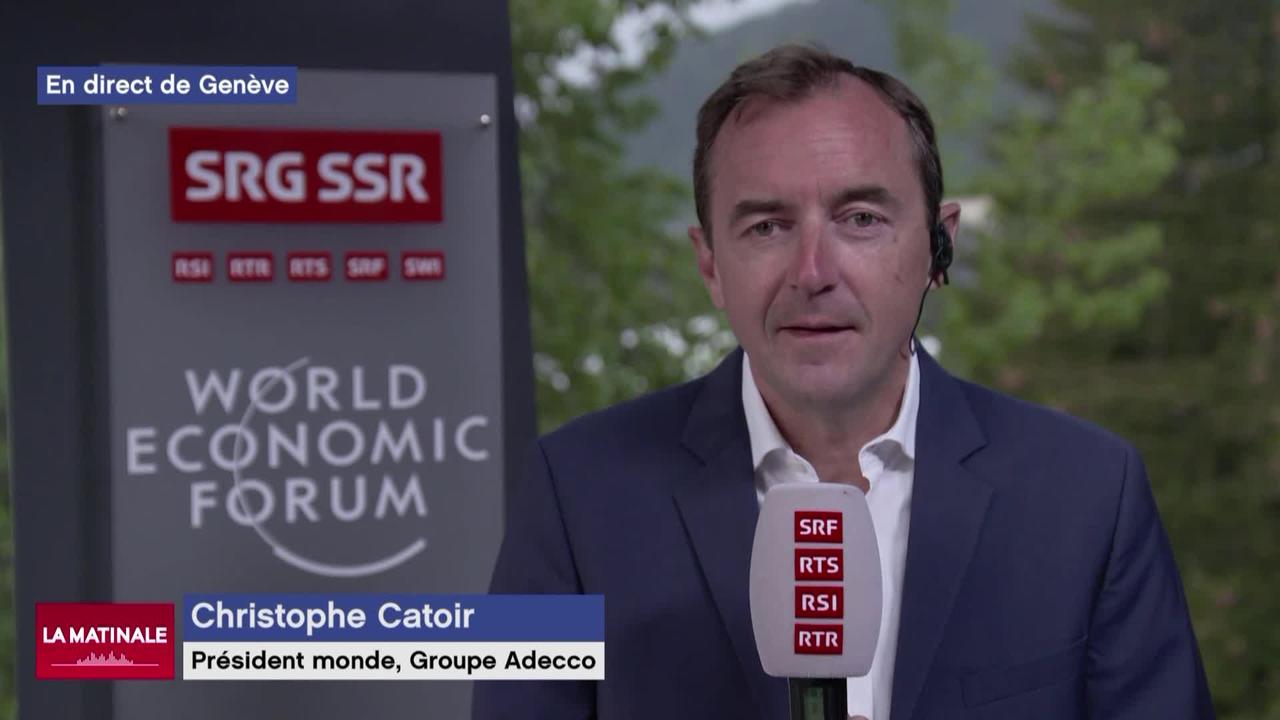 L'invité de La Matinale (vidéo) - Christophe Catoir, président de la multinationale Adecco