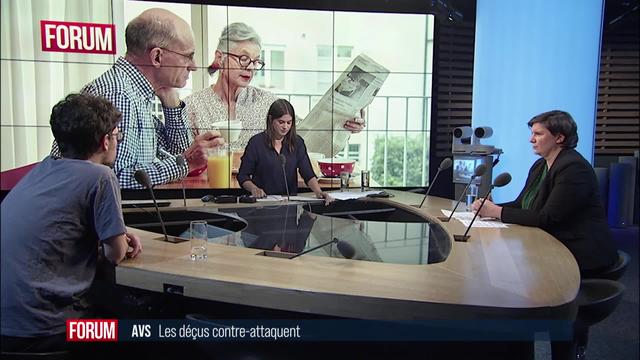 Les déçus d’AVS21 contre-attaquent: débat entre Florence Bettschart-Narbel et Hadrien Buclin