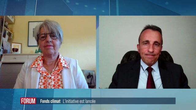 L’initiative pour un fonds climat est lancée: débat entre Elisabeth Baume-Schneider et Sidney Kamerzin