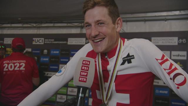 Cyclisme, Championnats du monde: interview de Stefan Küng, médaillé d'argent