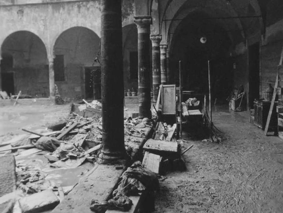 Inondations à Florence en 1966