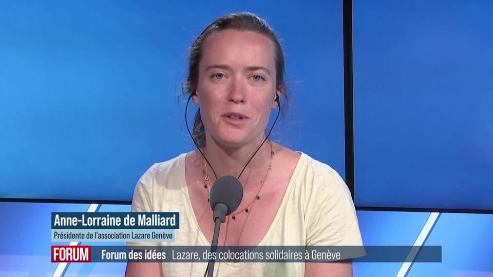 Forum des idées (vidéo) - Lazare, des collocations solidaires à Genève