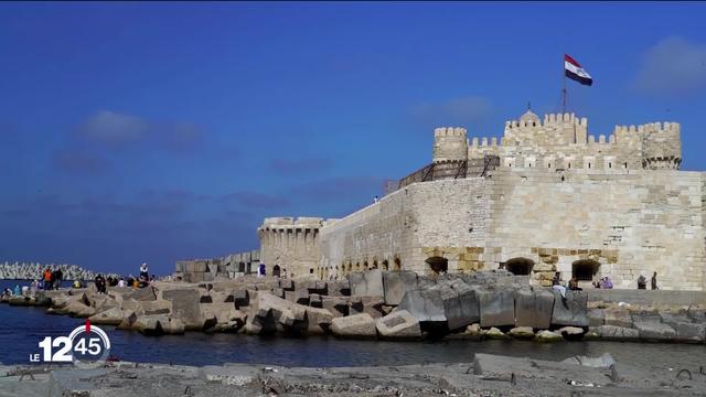 Réchauffement climatique: centre névralgique de l'économie égyptienne, Alexandrie lutte contre la montée des eaux