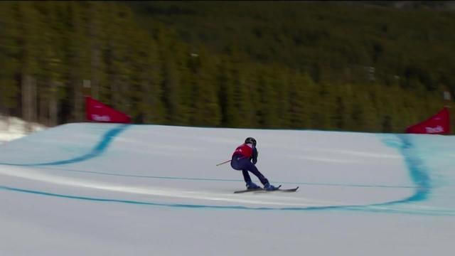 Nakiska (CAN), skicross, finale dames: grosse frayeur pour Fanny Smith (SUI) 3e