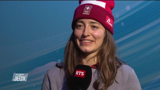 JO, Ski freestyle: Mathilde Gremaud au micro de la RTS