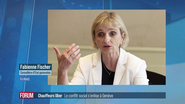 Rupture de confiance entre l’Etat et Uber à Genève: interview de Fabienne Fischer