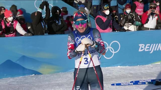 Ski nordique, skiathlon dames: Therese Johaug (NOR) décroche la première médaille d’or de ces Jeux!