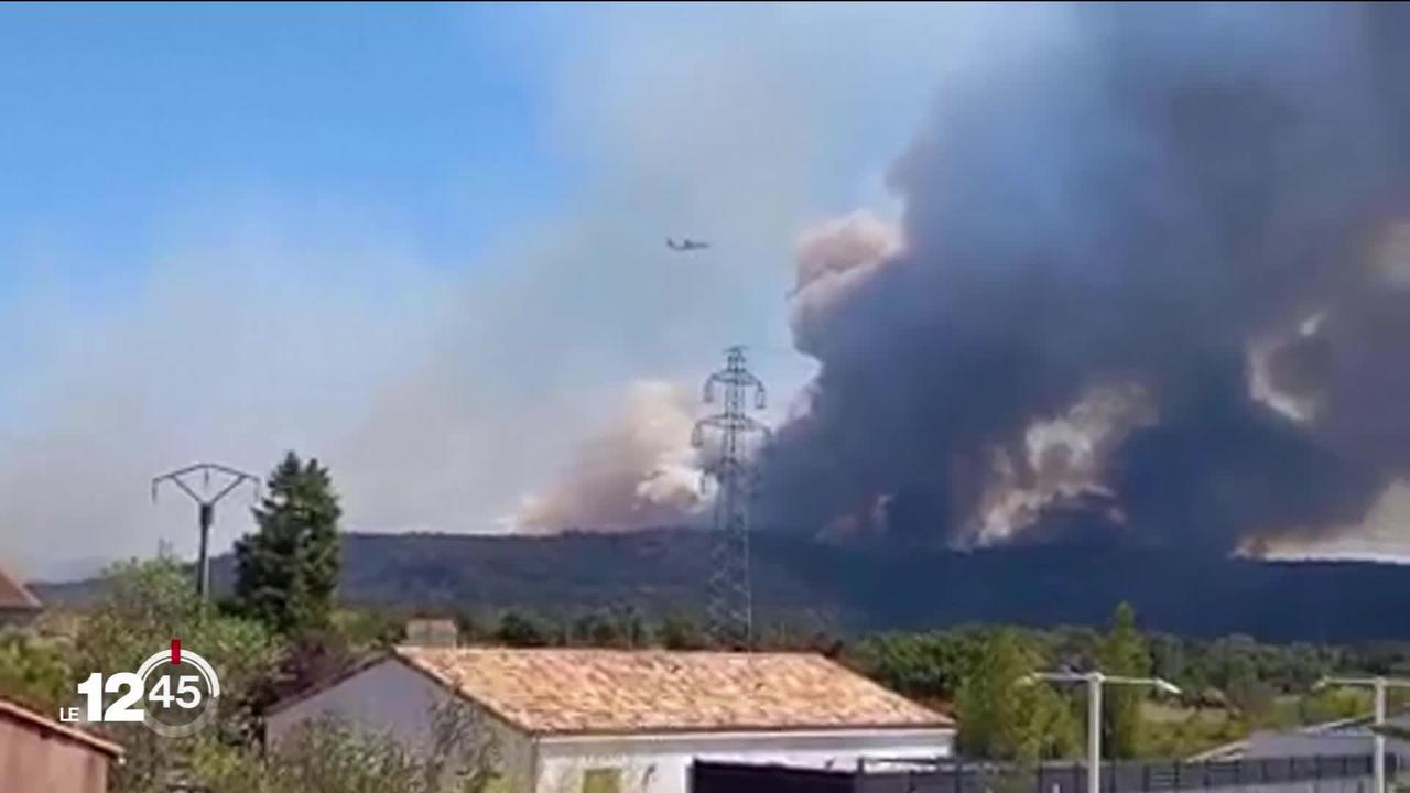 Un incendie probablement criminel a ravagé près de 1200 hectares en Ardèche dans le sud-est de la France