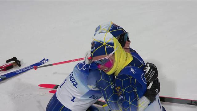 Ski de fond, sprint dames, finale: Sundling (SWE) championne olympique, Faehndrich (SUI) 5e