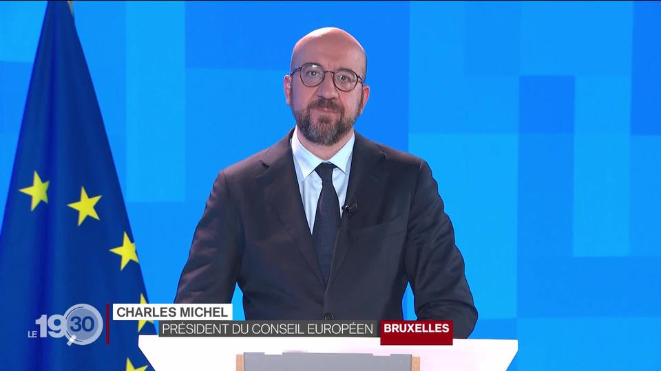 Charles Michel, président du Conseil européen, réassure l'engagement de l'Europe aux côtés de l'Ukraine