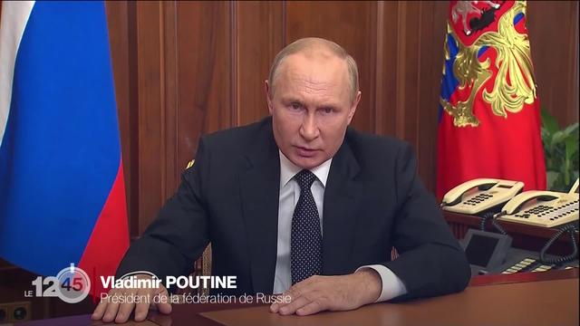 Vladimir Poutine annonce une "mobilisation partielle" en Russie, 300'000 réservistes seraient concernés
