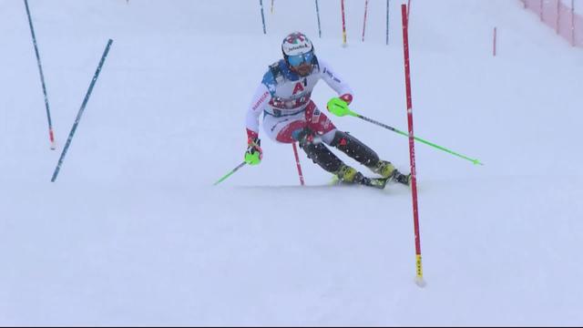 Kitzbühel (AUT), slalom messieurs, 2e manche: un bon top 15 pour Aerni (SUI)