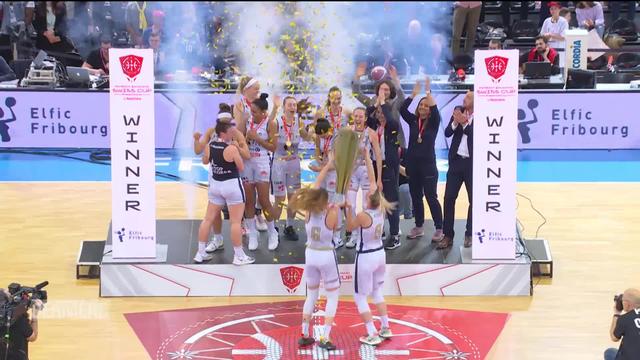 Basketball, Coupe de Suisse dames: Elfic Fribourg remporte la finale