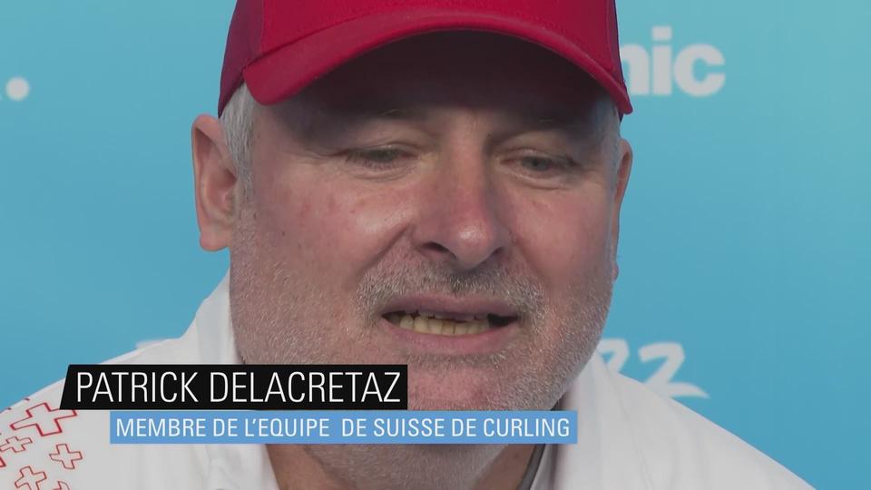 Paralympiques - Curling: Patrick Delacrétaz à l'interview après la défaite 8-5 contre la Norvège