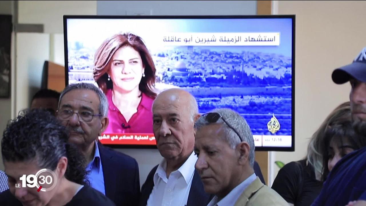Shireen Abu Akleh, journaliste vedette de la chaîne Al Jazeera et correspondante dans les territoires palestiniens, a été tuée mercredi en Cisjordanie