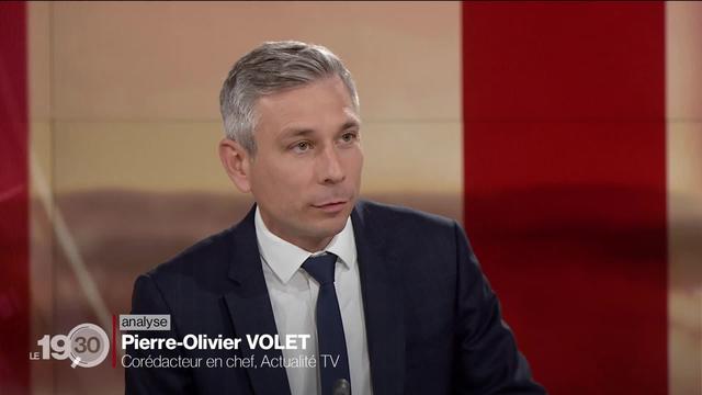 Pierre-Olivier Volet, corédacteur en chef de la RTS, commente le départ de Simonetta Sommaruga