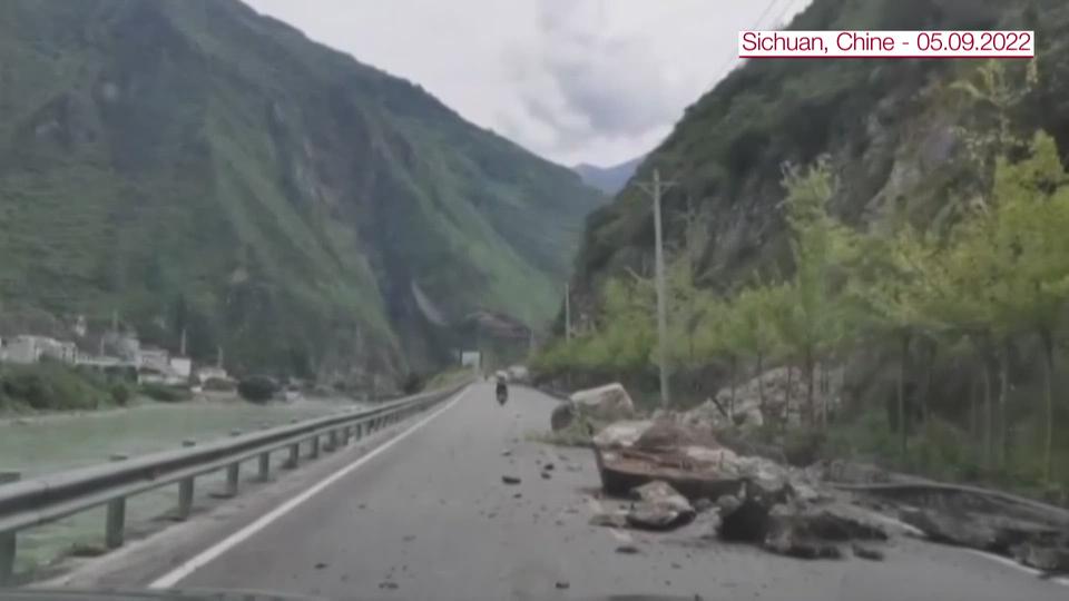 Un séisme de magnitude 6,6 dans le sud-ouest de la Chine