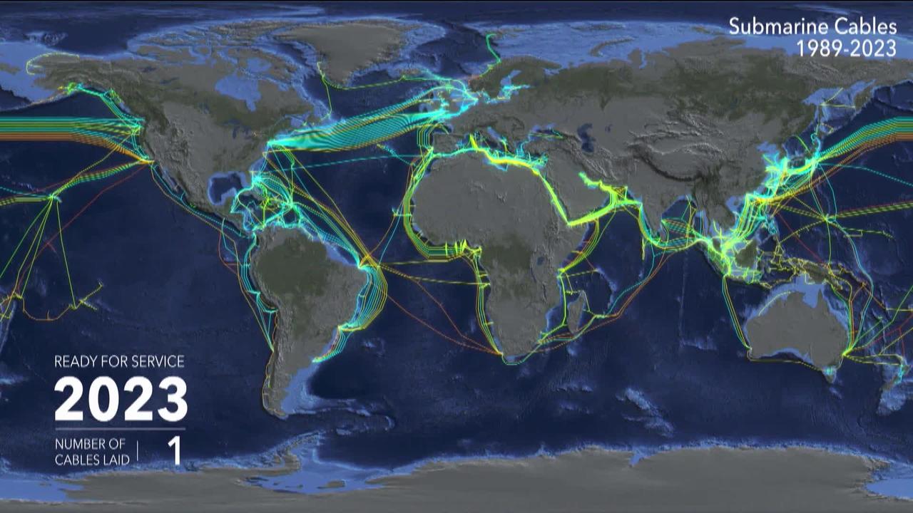Plongée dans les câbles du trafic sous-marin d’internet, un réseau hautement stratégique dans notre société hyperconnectée