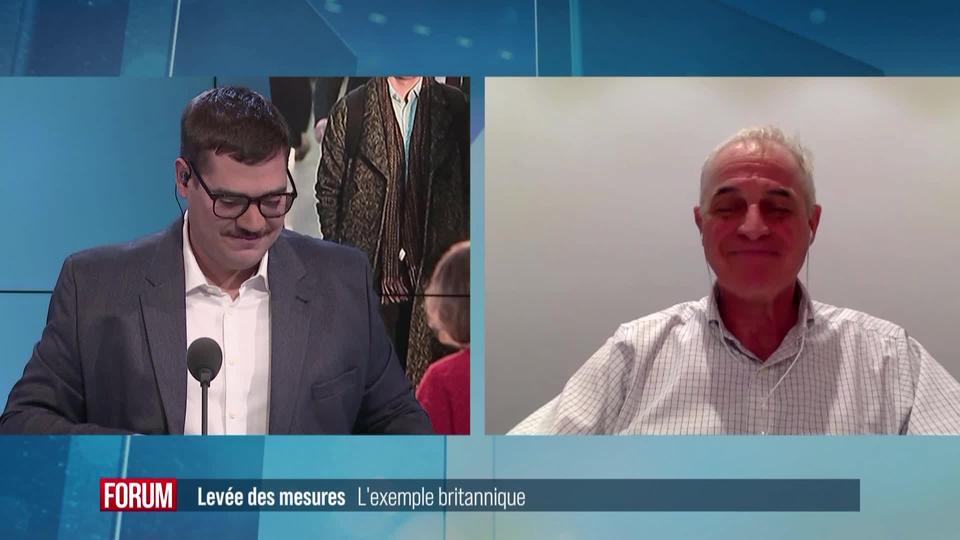 L'exemple britannique de la levée des mesures: interview de Marie Boëda et Didier Pittet