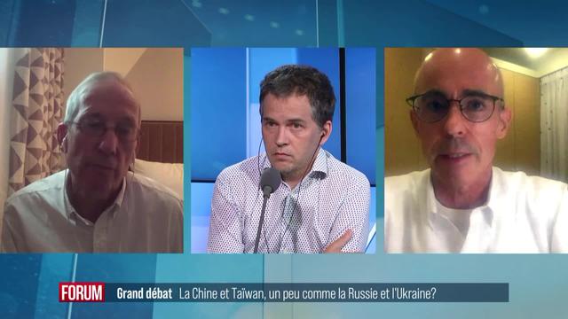 Le grand débat - Pourrait-on vivre un scénario ukrainien entre Taïwan et la Chine?