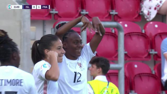 Groupe D, Islande - France (1-1): les Islandaises éliminées malgré un match nul