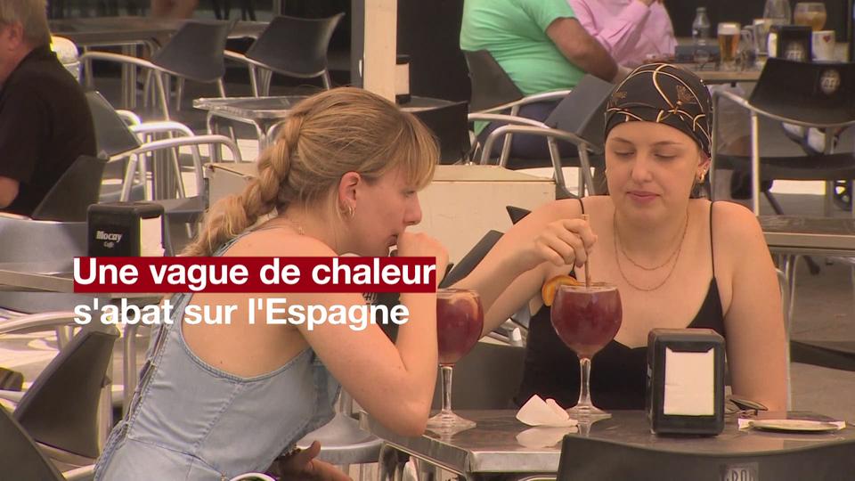 Une vague de chaleur frappe l'Espagne