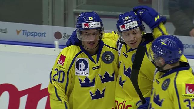 Turku (FIN), Suède - Tchéquie (4-1): les Suédois s'imposent face à la Tchéquie