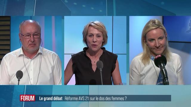 Le grand débat (vidéo) - Réforme AVS 21, sur le dos des femmes?