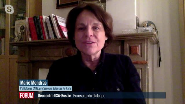 Dialogue USA-Russie: interview de Marie Mendras